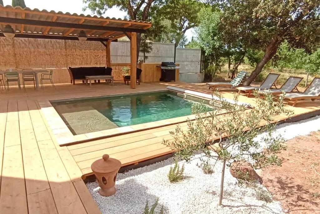 Superbe Villa Cadre Campagne Roquebrune-sur Argens Exteriér fotografie